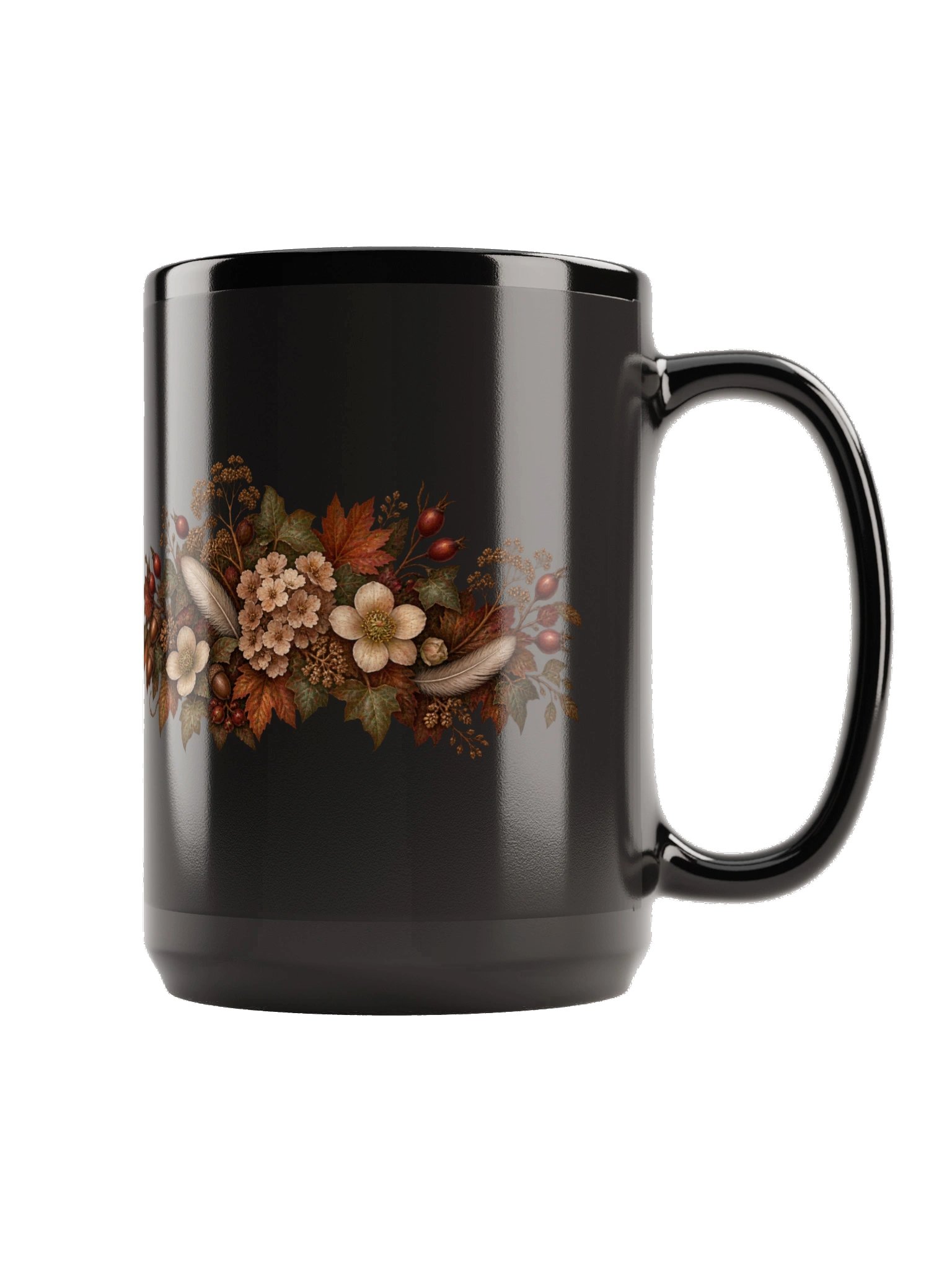 The Garden Messenger Black Mug product image (2)
