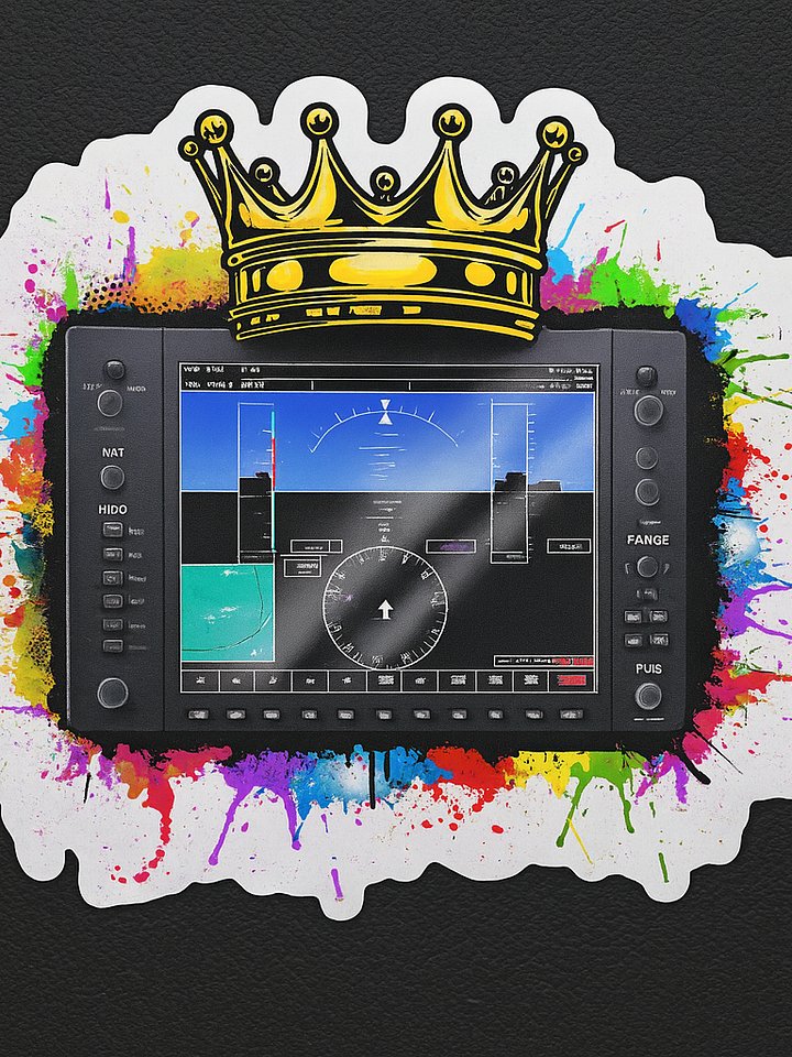 G1000 Royalty Sticker product image (1)
