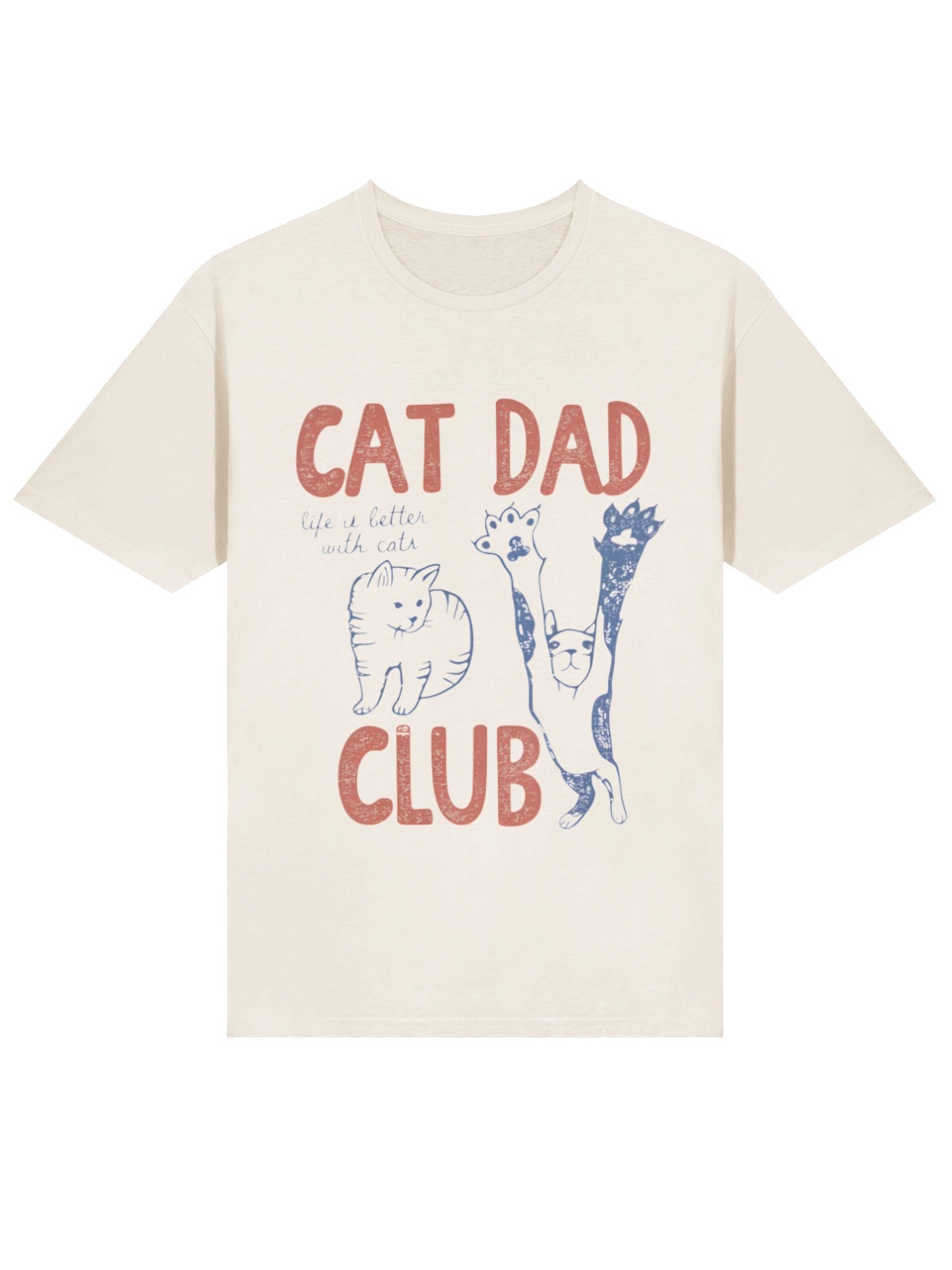 Cat Dad Club Life Is Better With Cats Shirt product image (2)