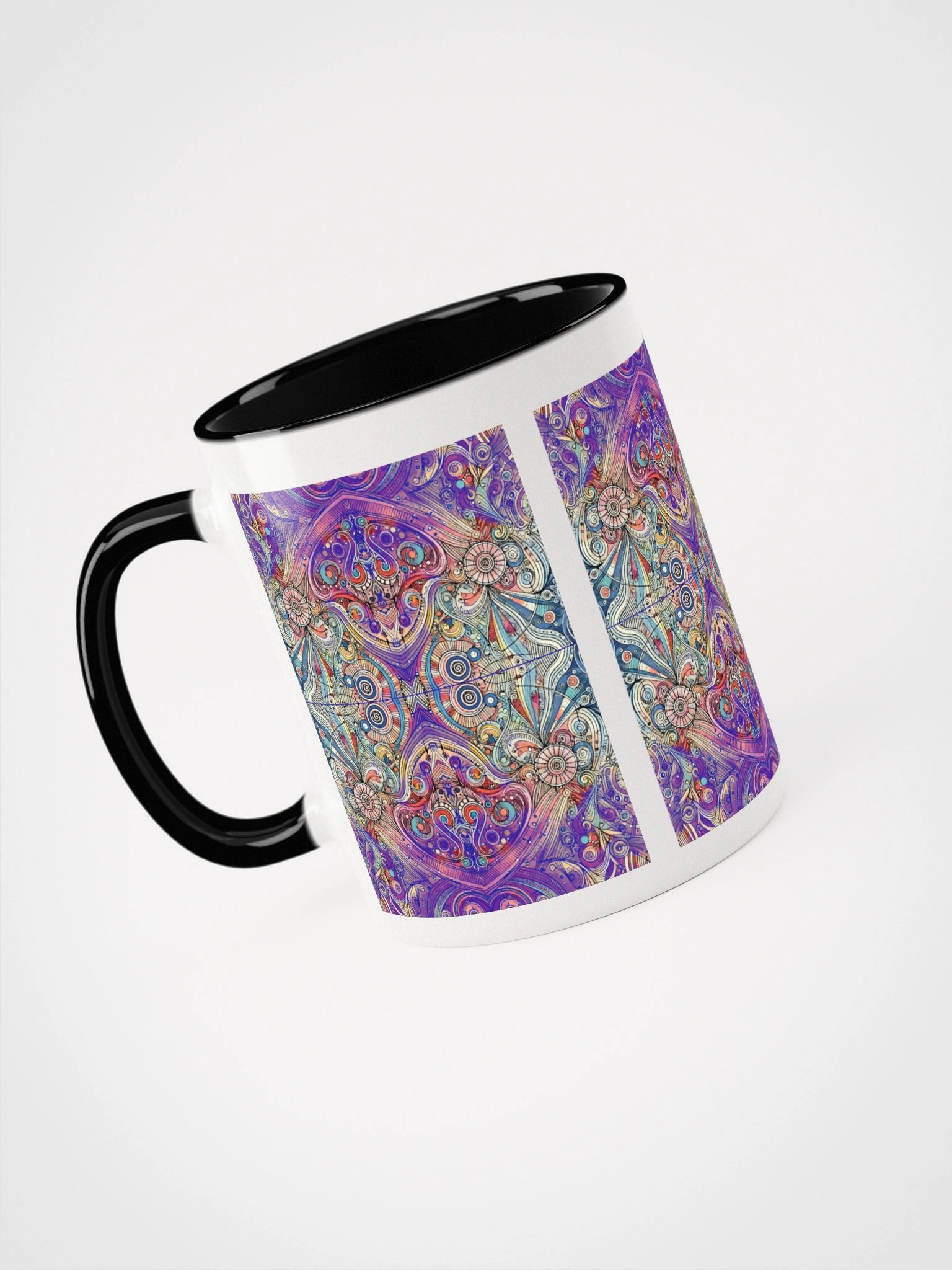 Kaleidoscope Symphony Ceramic Mug product image (3)