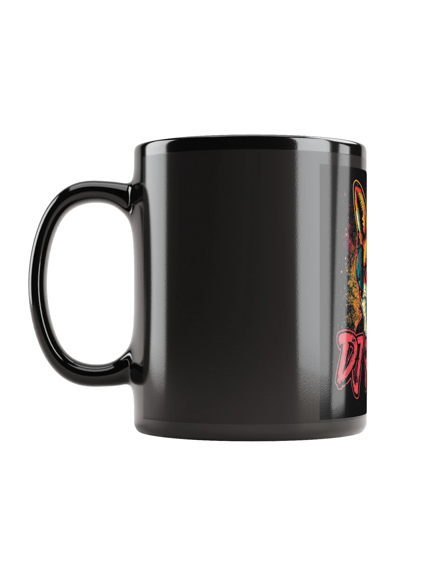 Fuzzy mug Black product image (11)