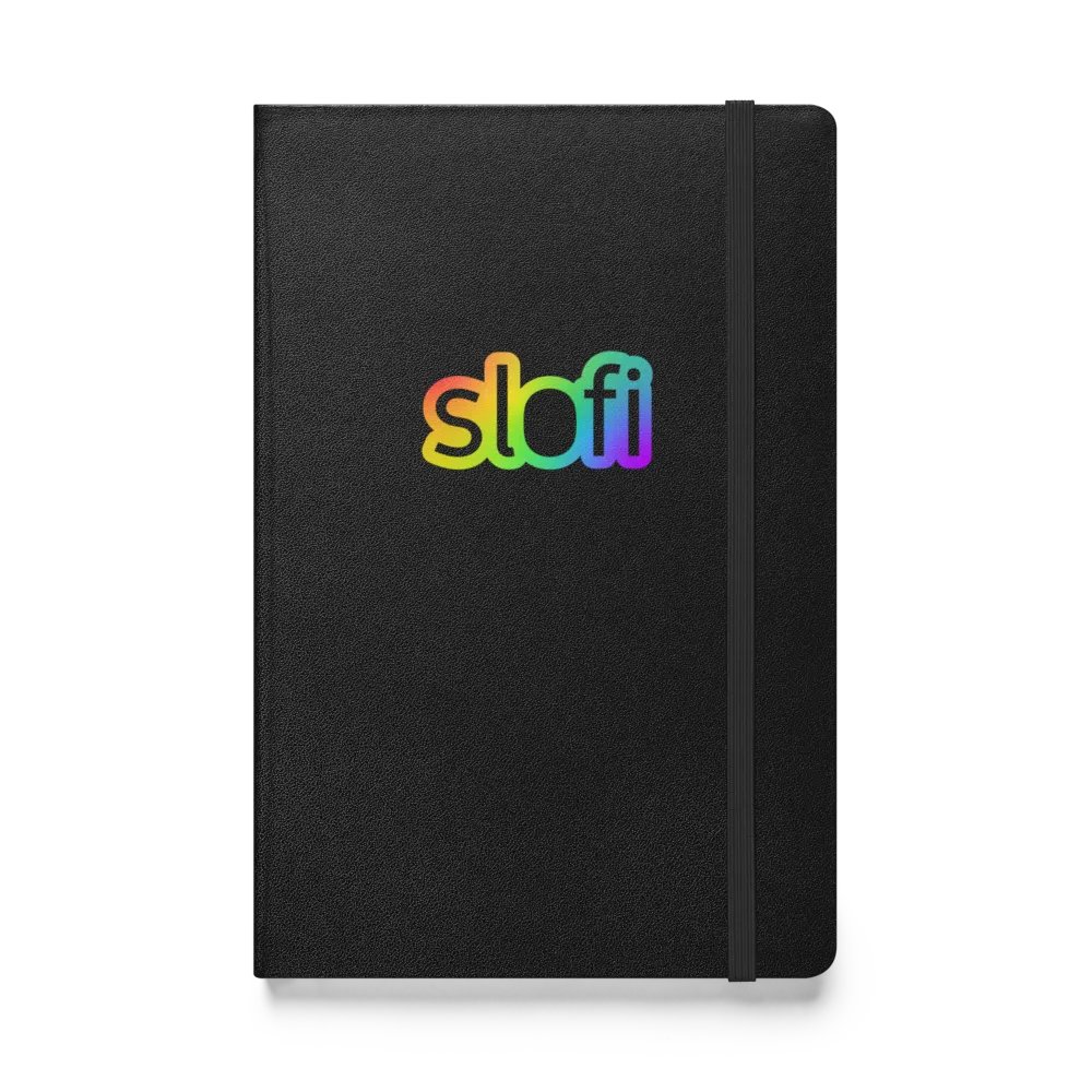Slofi "Hyper Colour" Text Notebook product image (1)