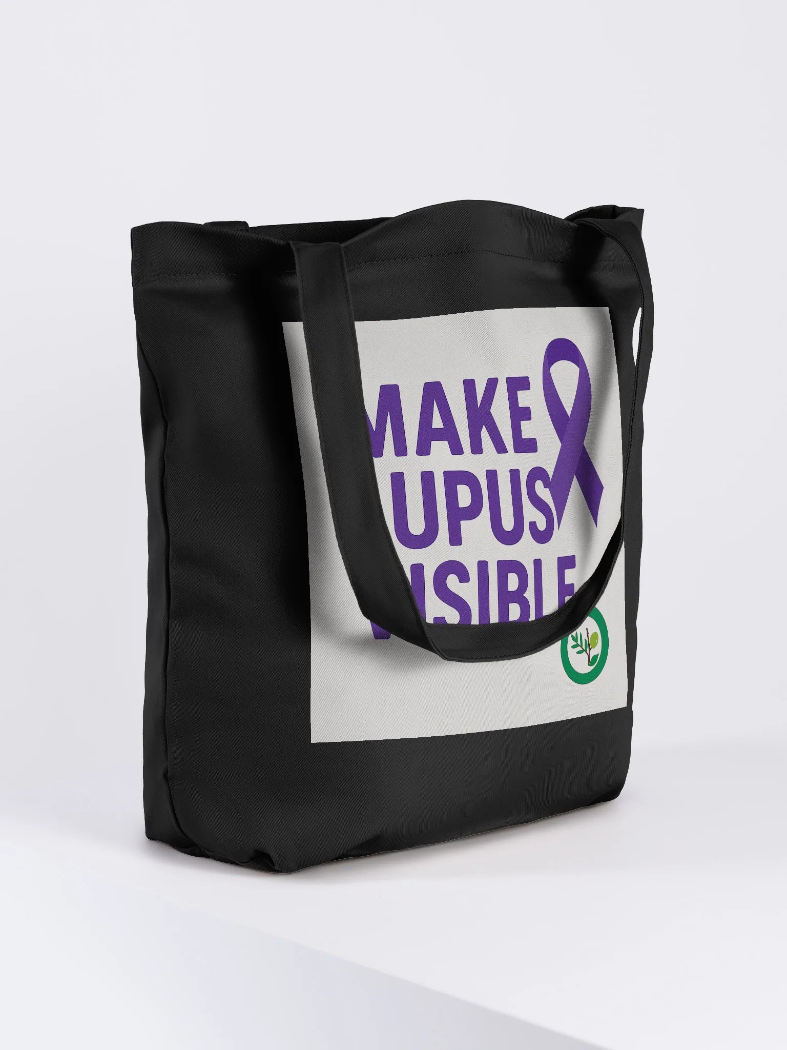 Lupus Awareness Eco Tote: Make Lupus Visible product image (7)