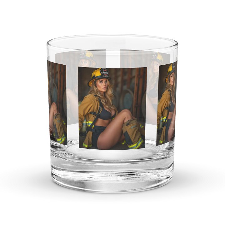 Firefighter Rocks Glass product image (1)