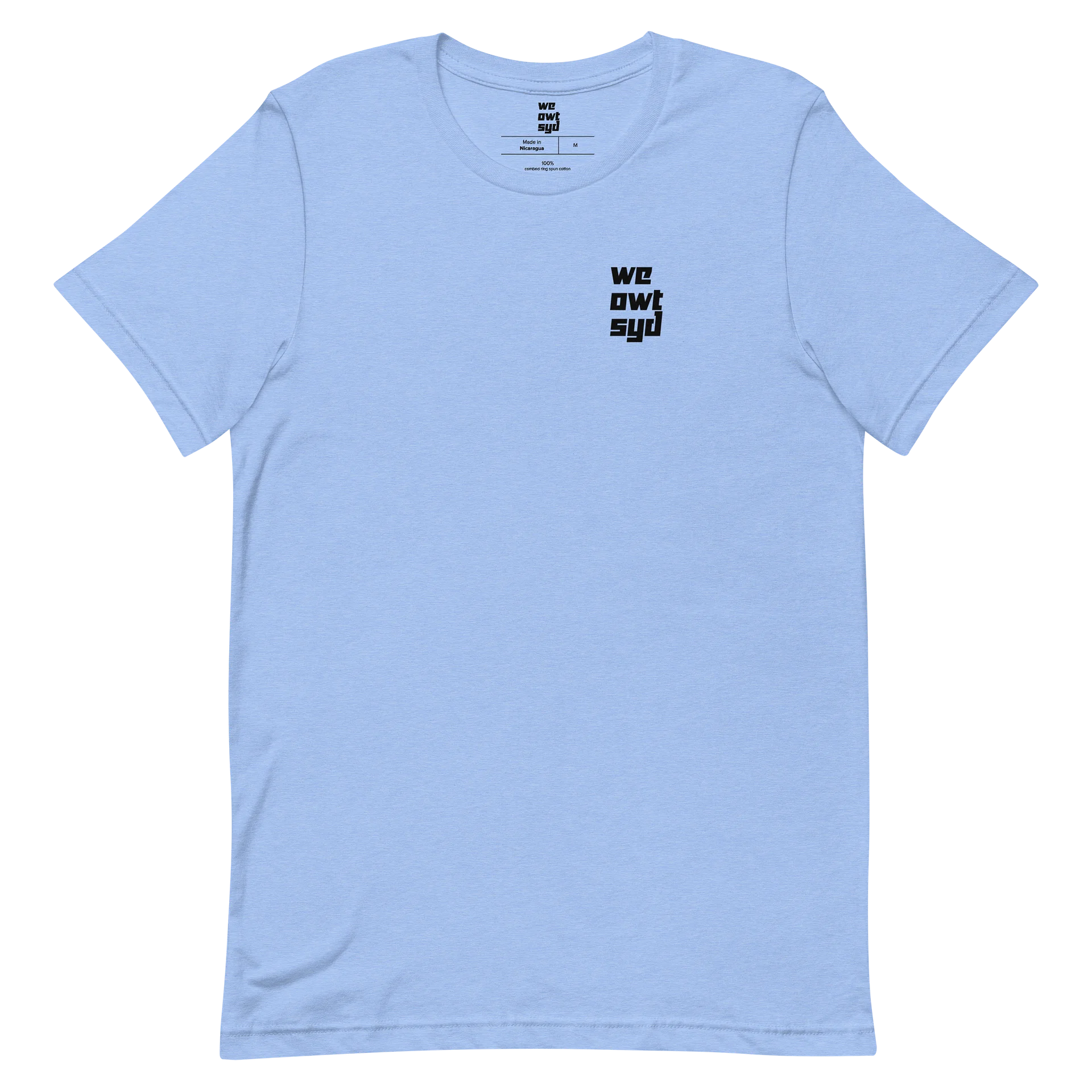 WeOwtsyd Premium T-Shirt - Chest Logo - Carolina Blue product image (2)
