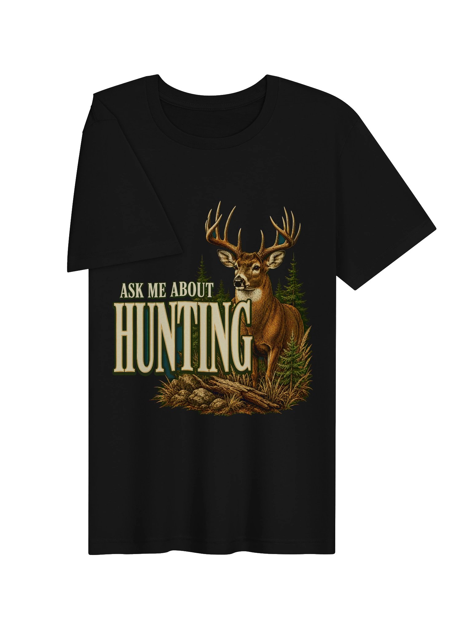Ask Me About Hunting Tee product image (19)