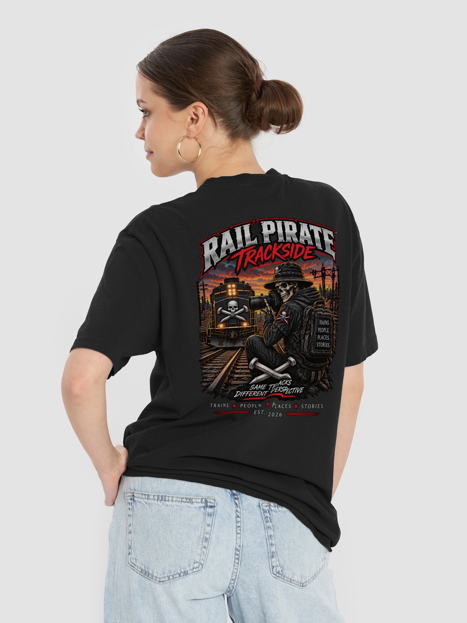 Rail Pirate Trackside™ Pocket Tee — First Voyage product image (8)