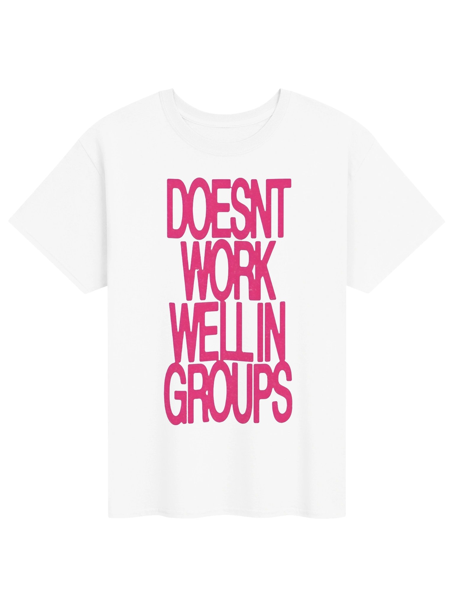 Doesn't Work Well In Groups Baby ADÉLA T-Shirt product image (1)