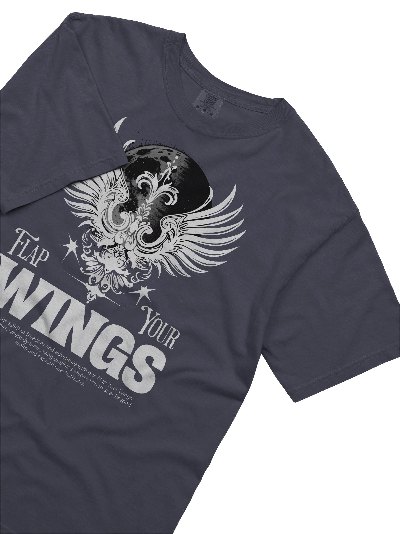 Stylish Flap Your Wings Graphic T-Shirt for Everyday Wear product image (42)