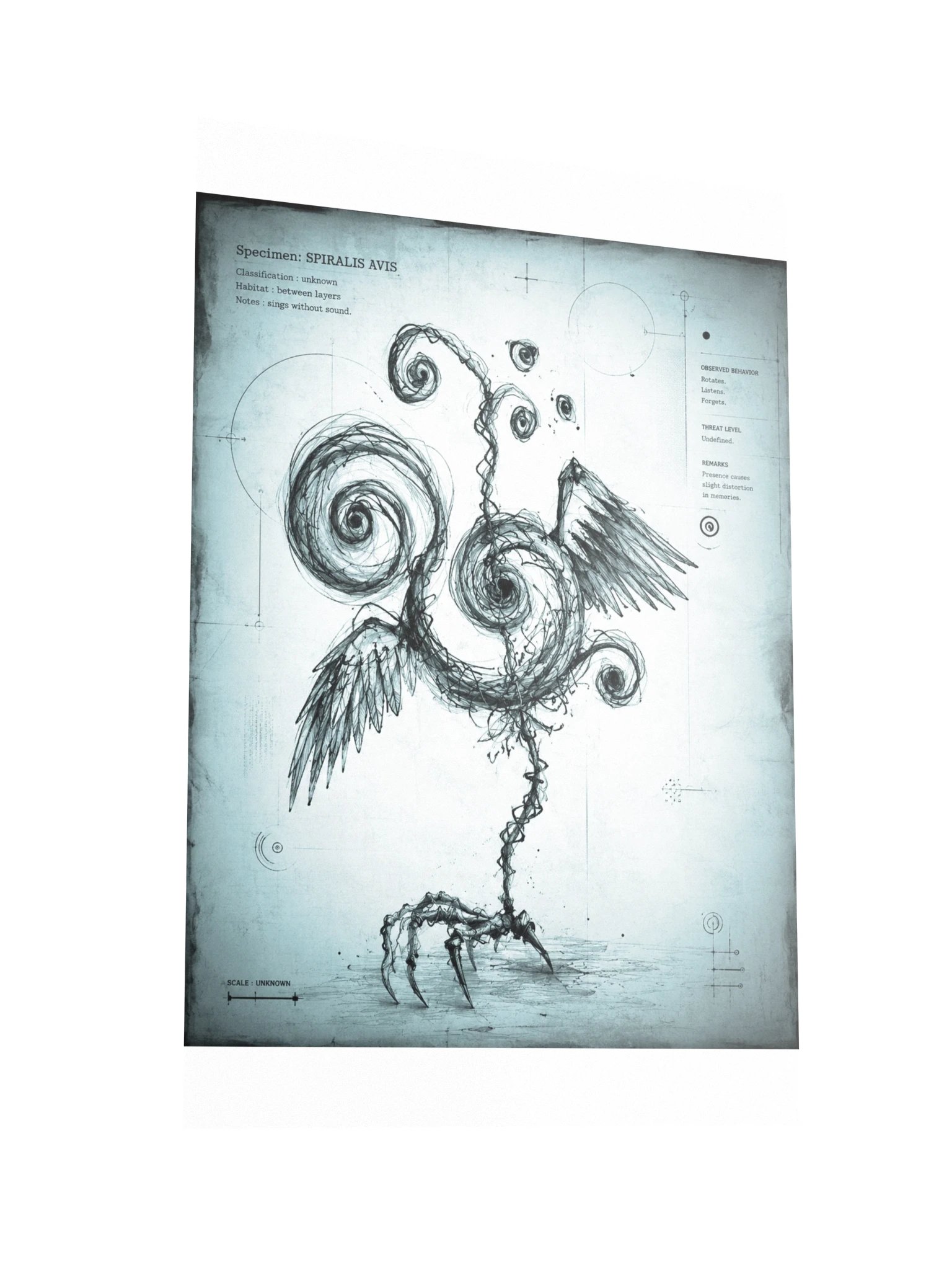 SPIRALIS AVIS — Specimen Poster product image (2)