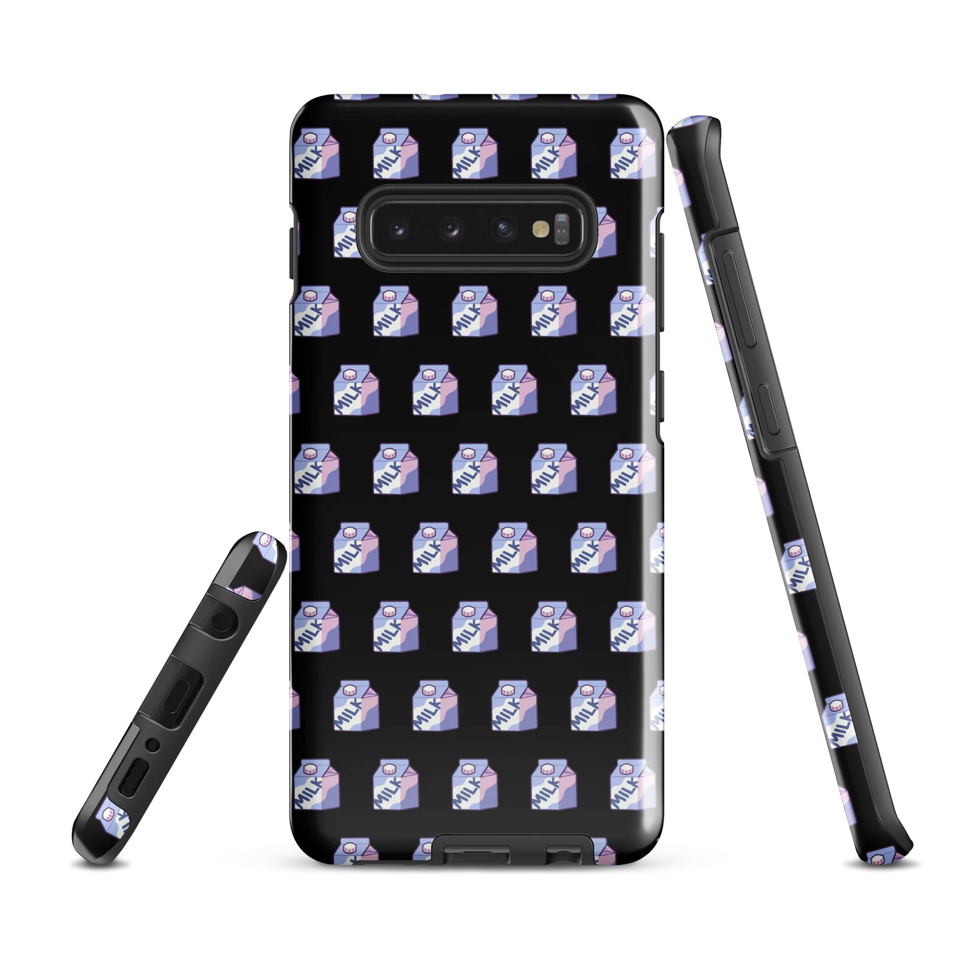 Milky Samsung Case Black product image (5)