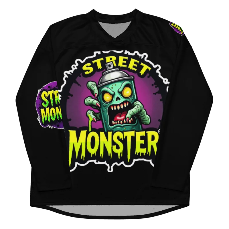 LIMITED EDITION - CNX Core All-over print Unisex Long Sleeve Tee — Street Monster 001 product image (1)