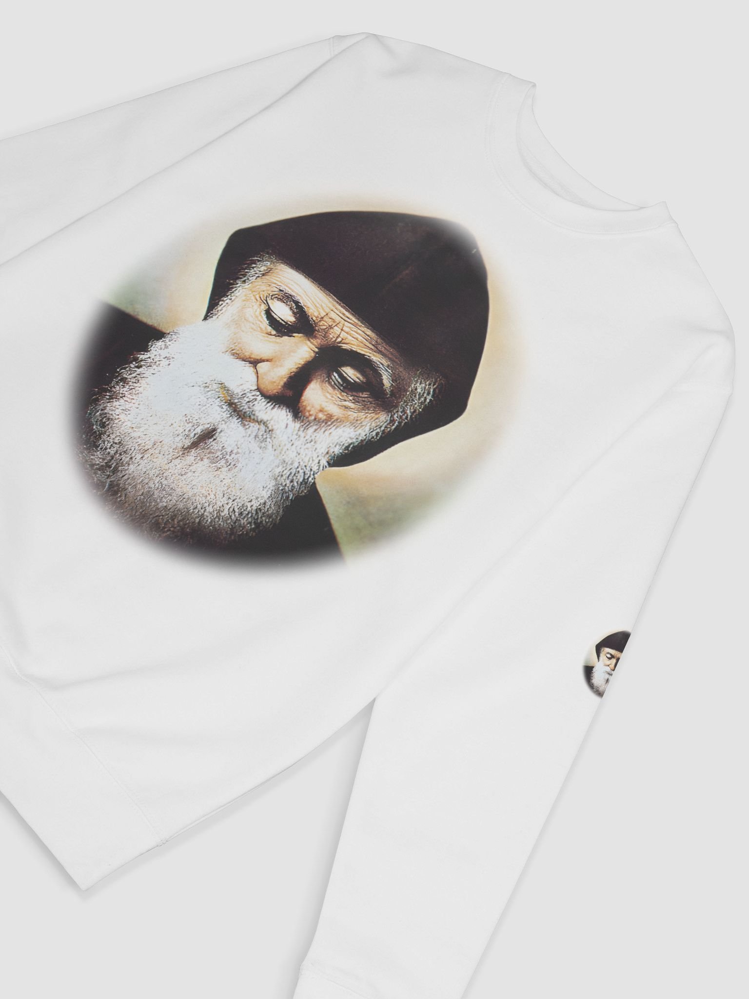 Saint Sharbel Sweatshirt plus sleeve picture product image (6)