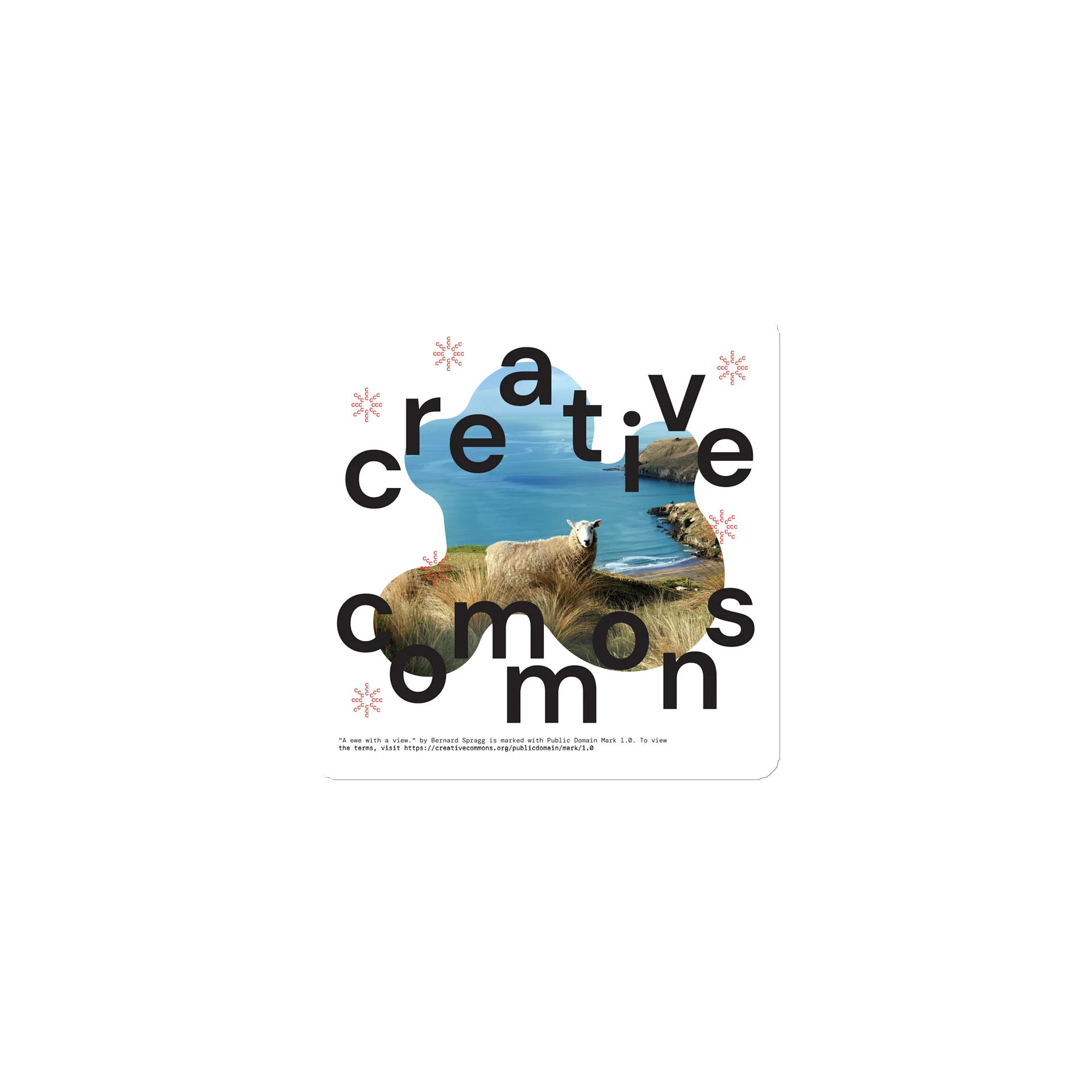 CC Sheep Magnet product image (1)