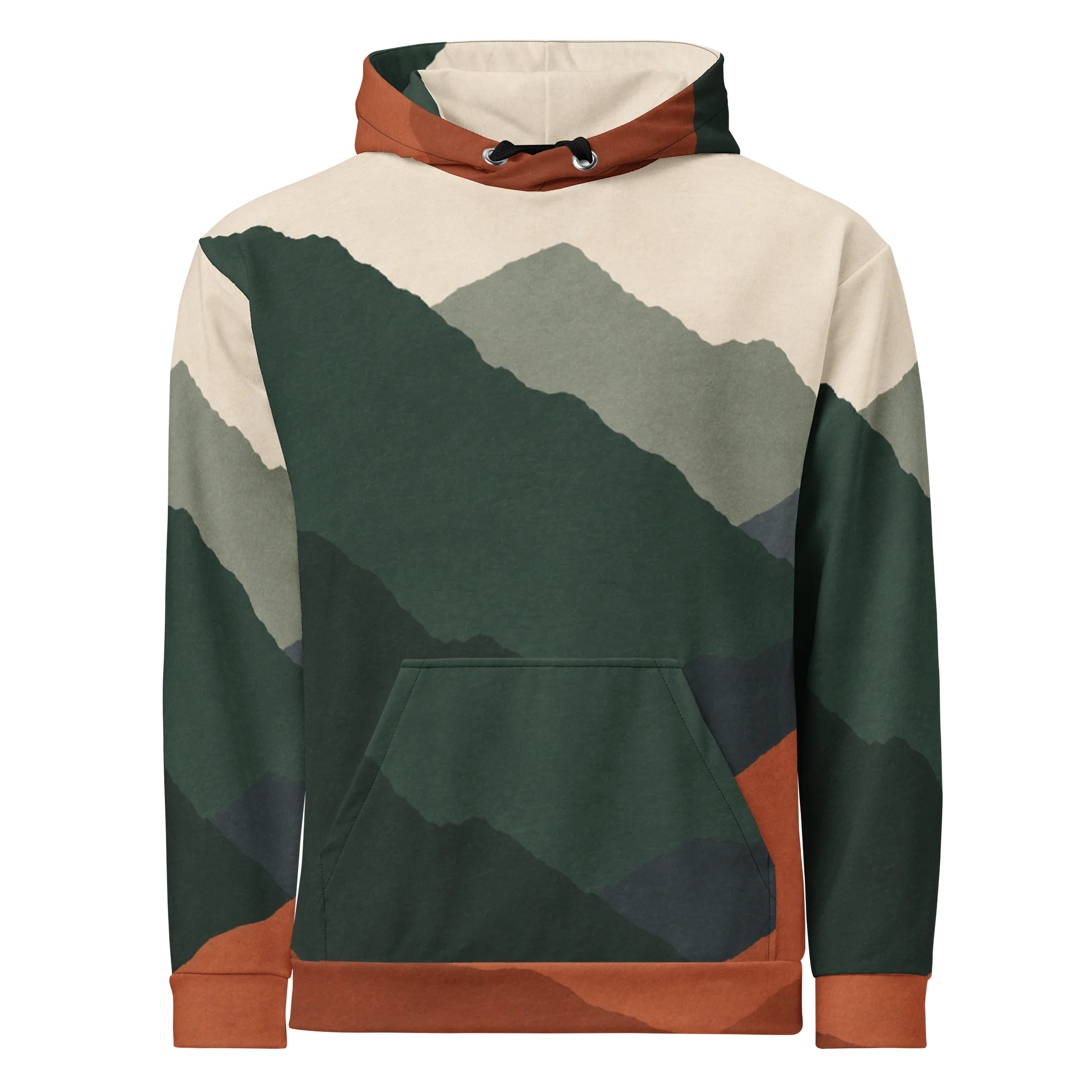 Mountain Blocks All-Over Hoodie product image (1)