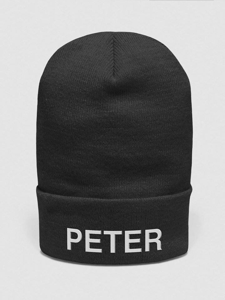 PETER Name Beanie product image (2)
