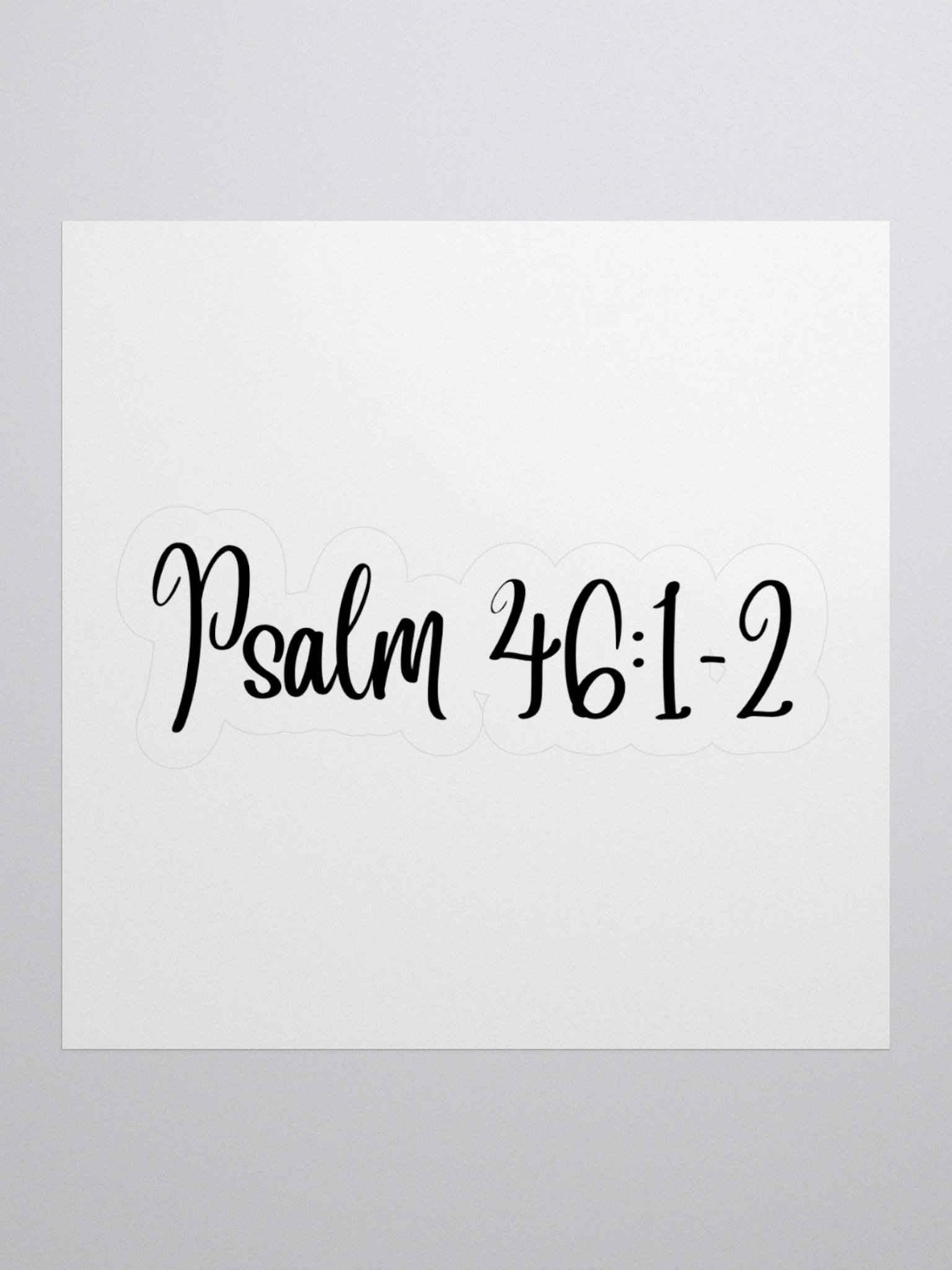 Psalm 46:1-2 product image (2)