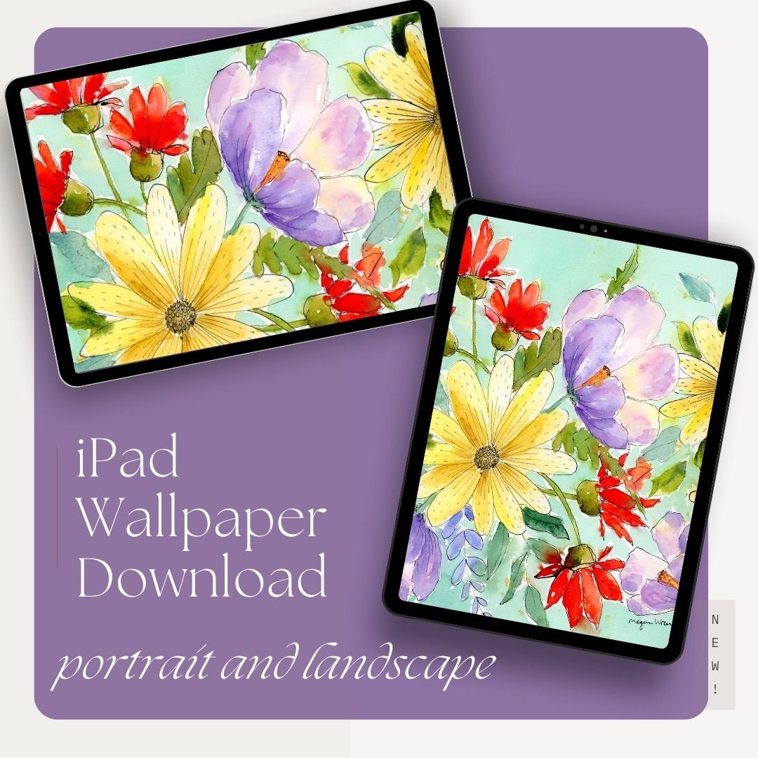 Floral Fun Digital Wallpaper Bundle product image (3)