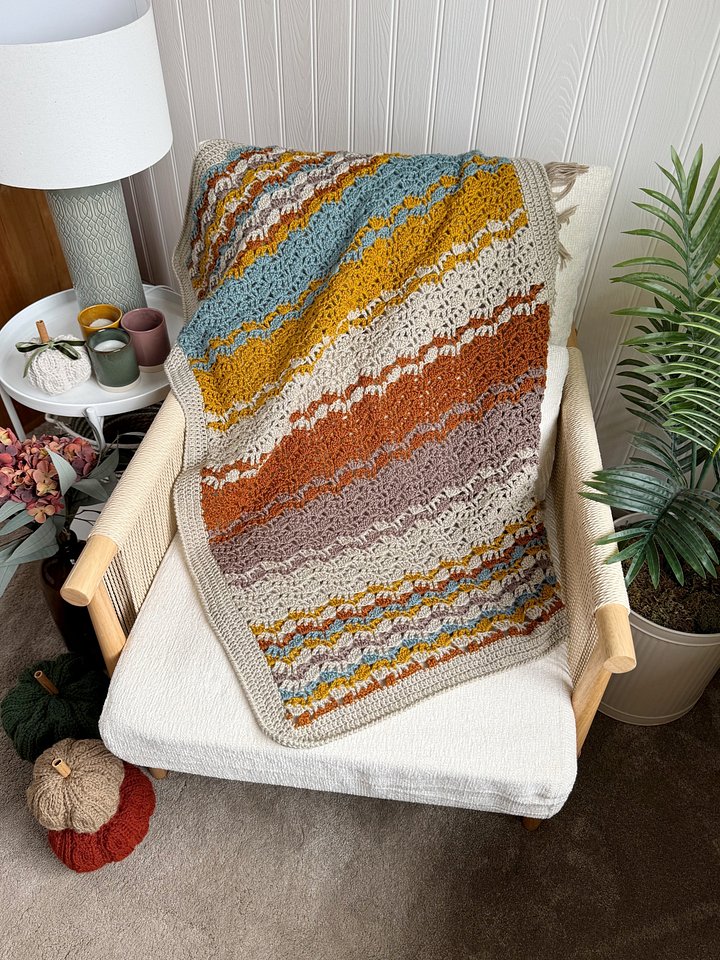 Darjeeling Lacy Crochet Afghan Pattern product image (2)