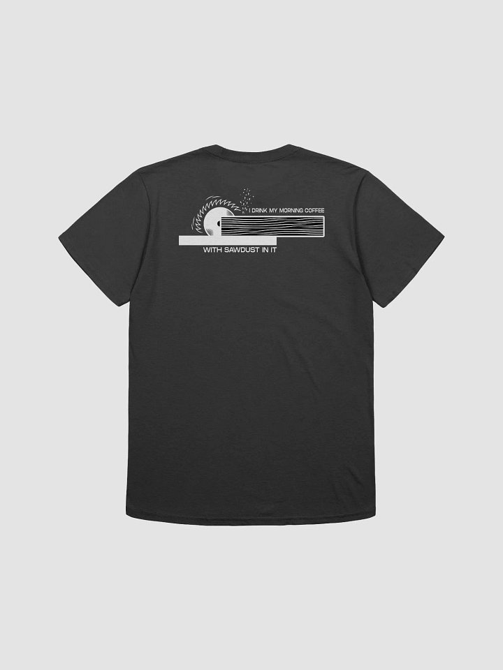 Coffee and sawdust Back straight lettering + Logo product image (1)