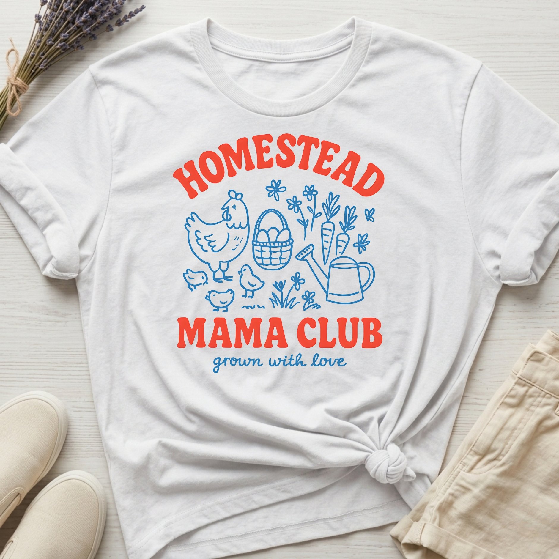 Homestead Mama Club Organic T-Shirt product image (13)