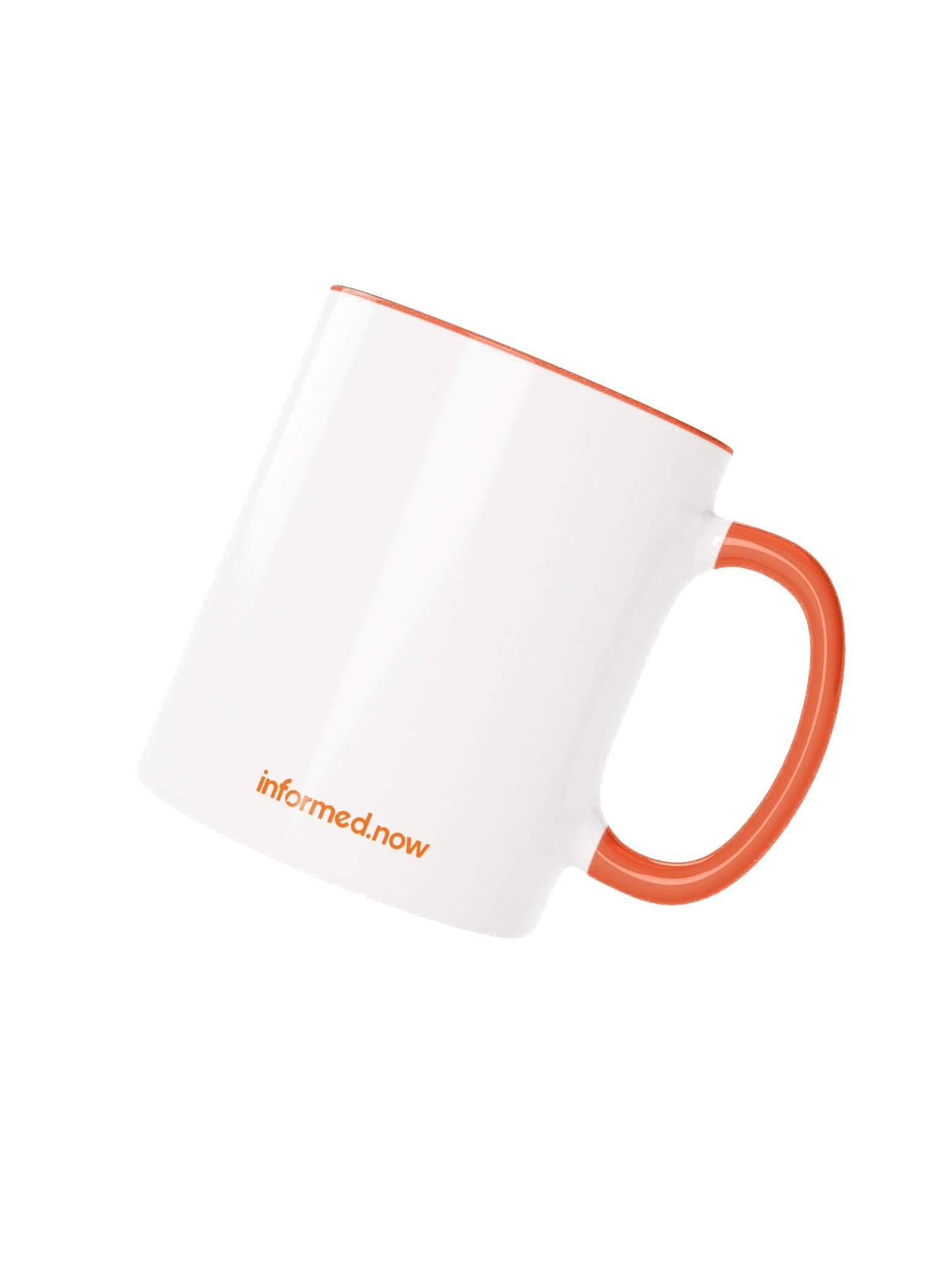 informed.now Ceramic Color Mug (Orange) product image (4)