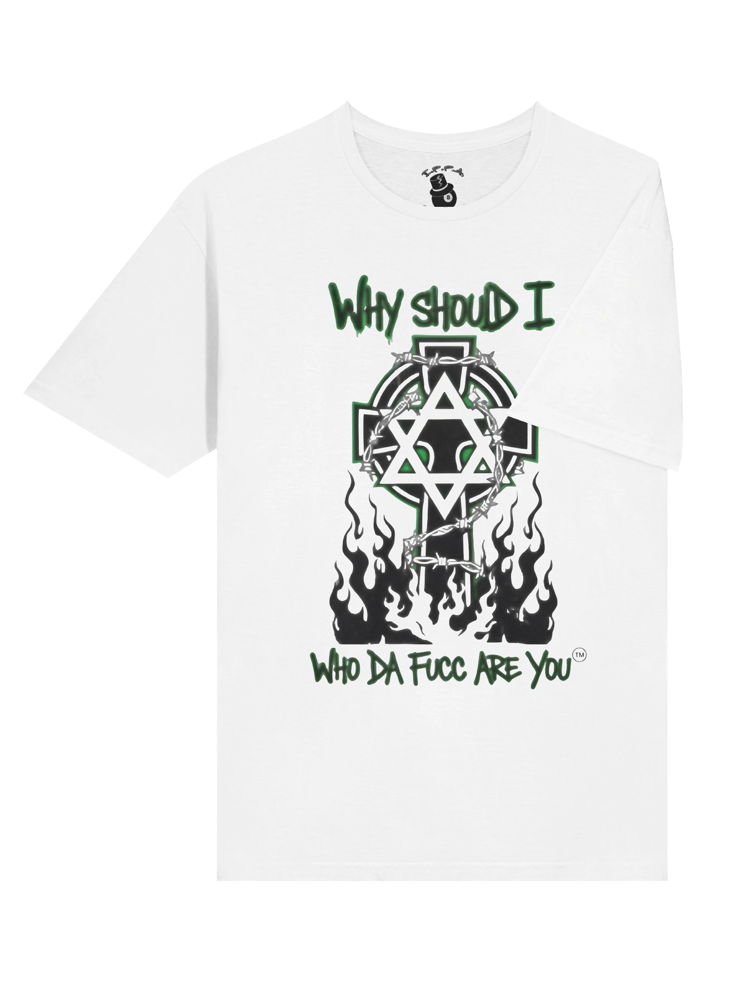 Why Should I. Who Da Fucc Are You. | RelaxFit Statement Tee product image (6)