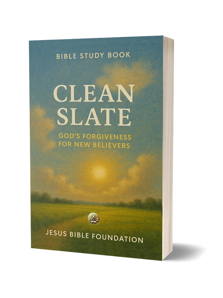Bible Study Book Clean Slate: God’s Forgiveness for New Believers product image (1)