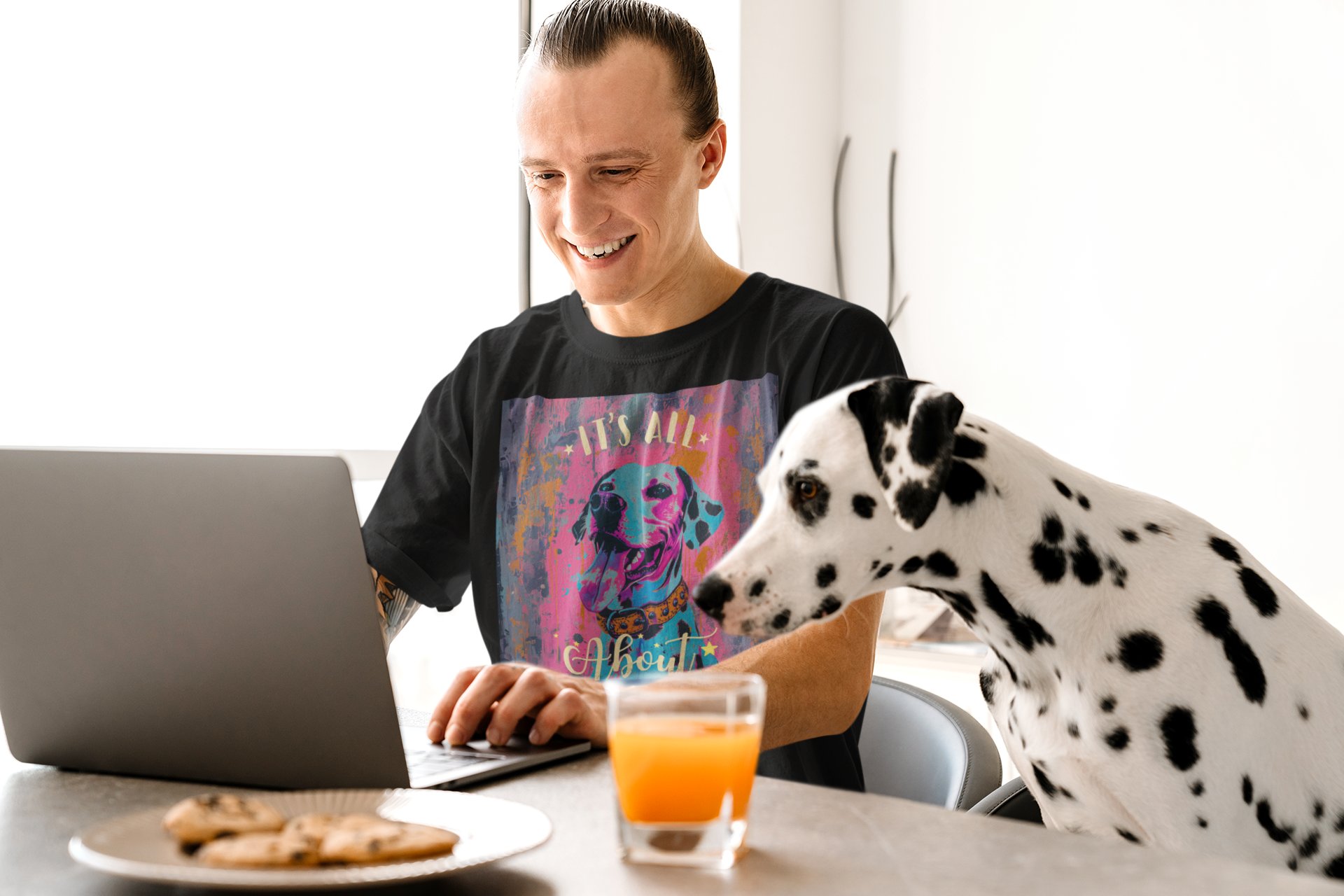 It's All About Dalmatian Regular Fit T-shirt product image (1)