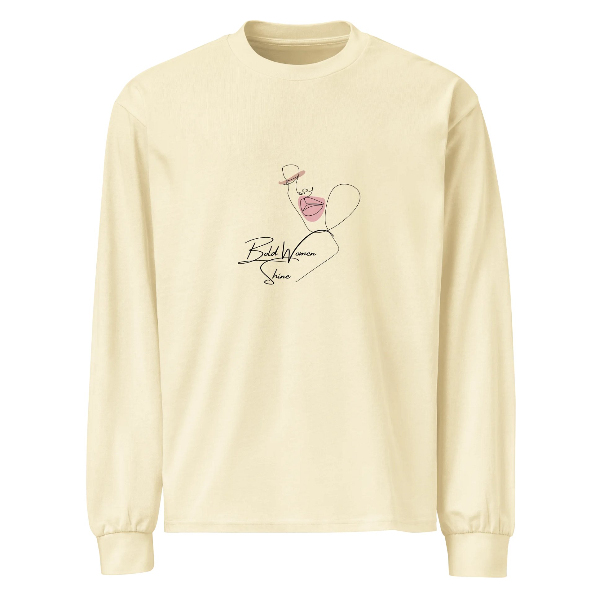 Women's Premium Heavyweight Long Sleeve Shirt HLFB0141 product image (1)