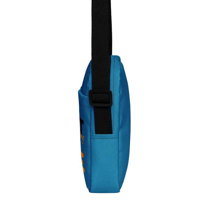 Cyan "JUST LIFE" Everyday Crossbody Bag product image (2)