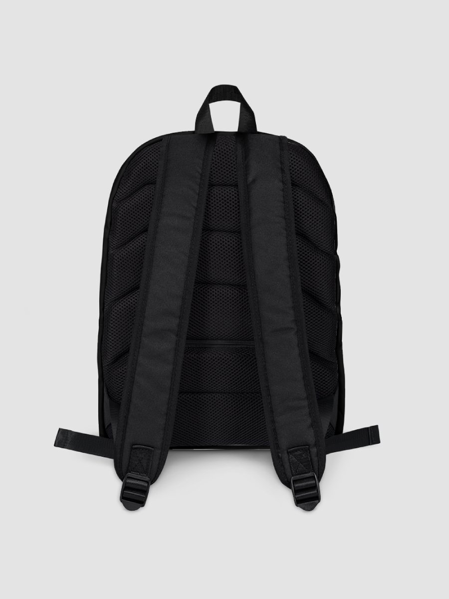 Black Cutesy Graffiti Print Backpack product image (2)
