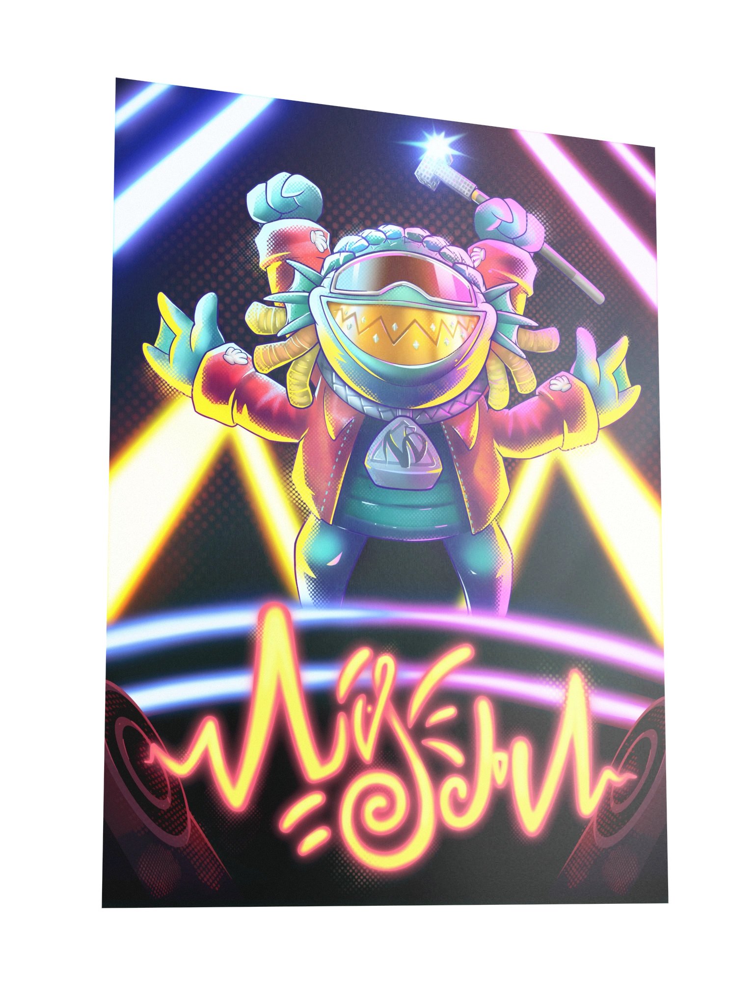 Waveform Band Poster product image (3)