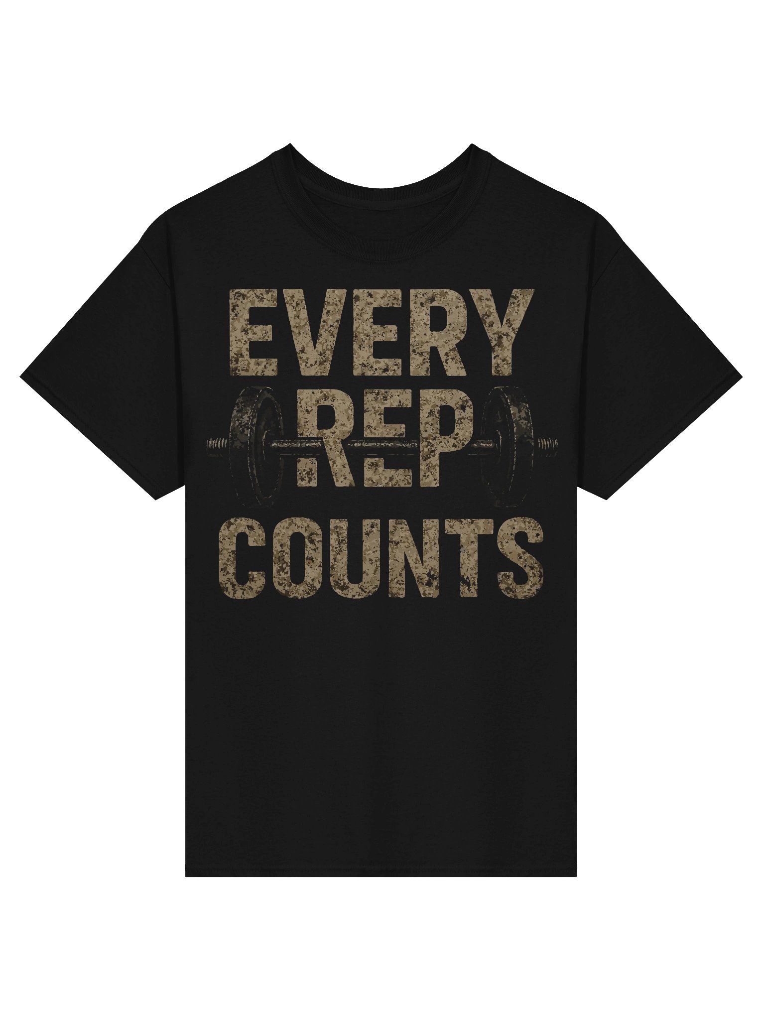 “Every Rep Counts” Motivational Gym T-Shirt product image (1)