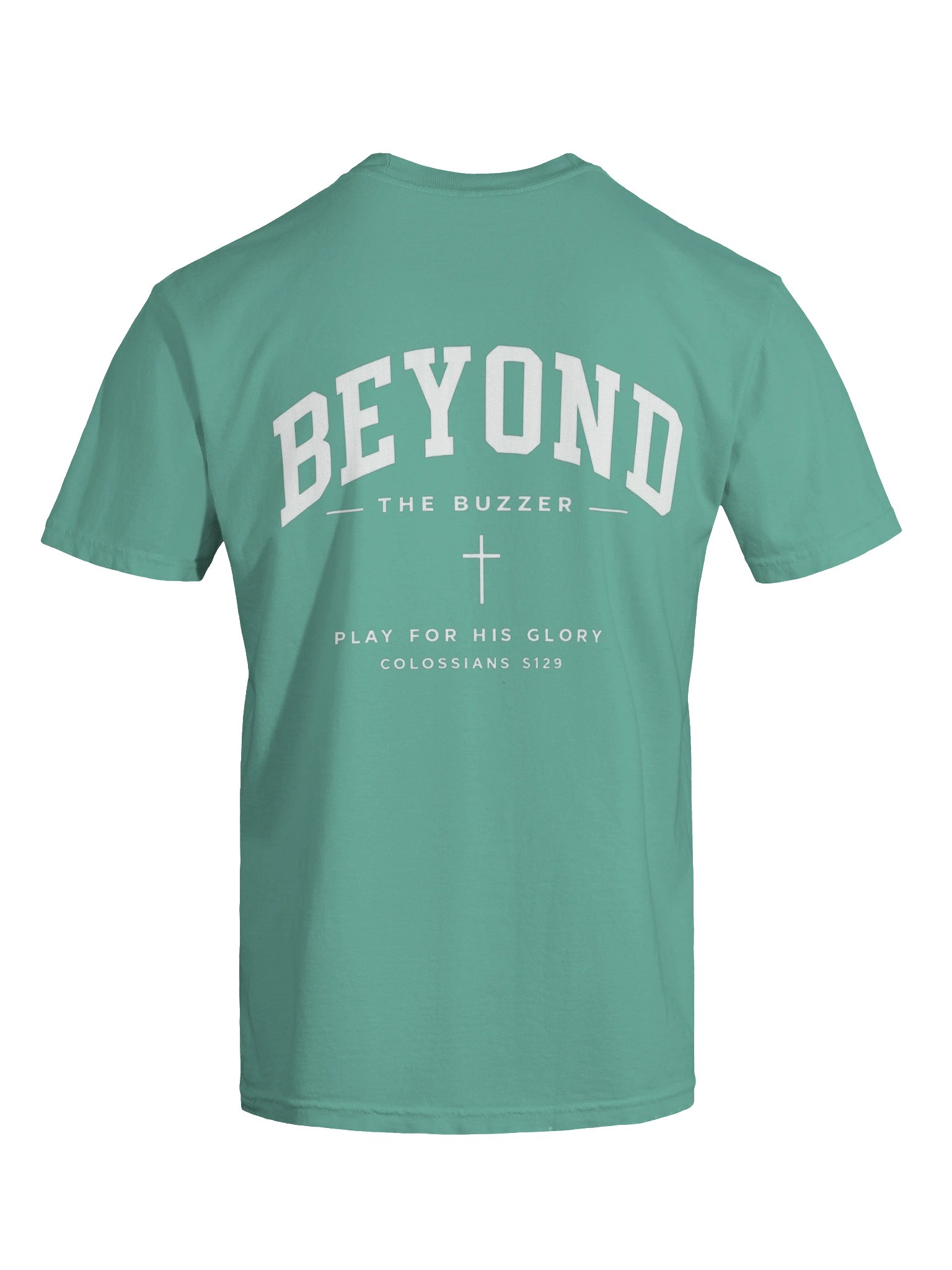 Beyond the Buzzer Basic Light Blue Tee product image (7)