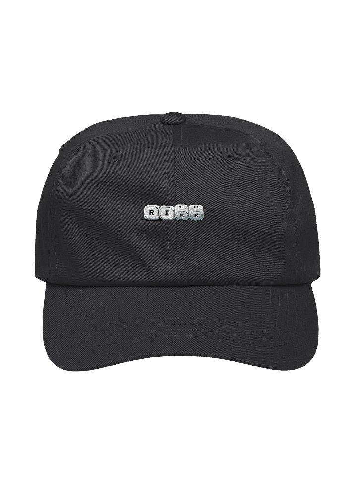 Risk/Rich Embroidered Black Hat product image (1)