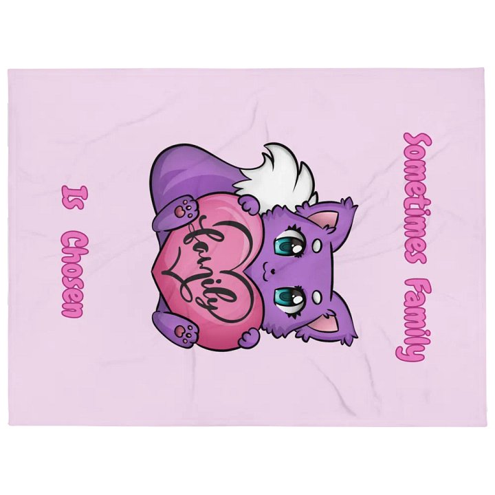 Family is Chosen Super Soft Blanket product image (1)