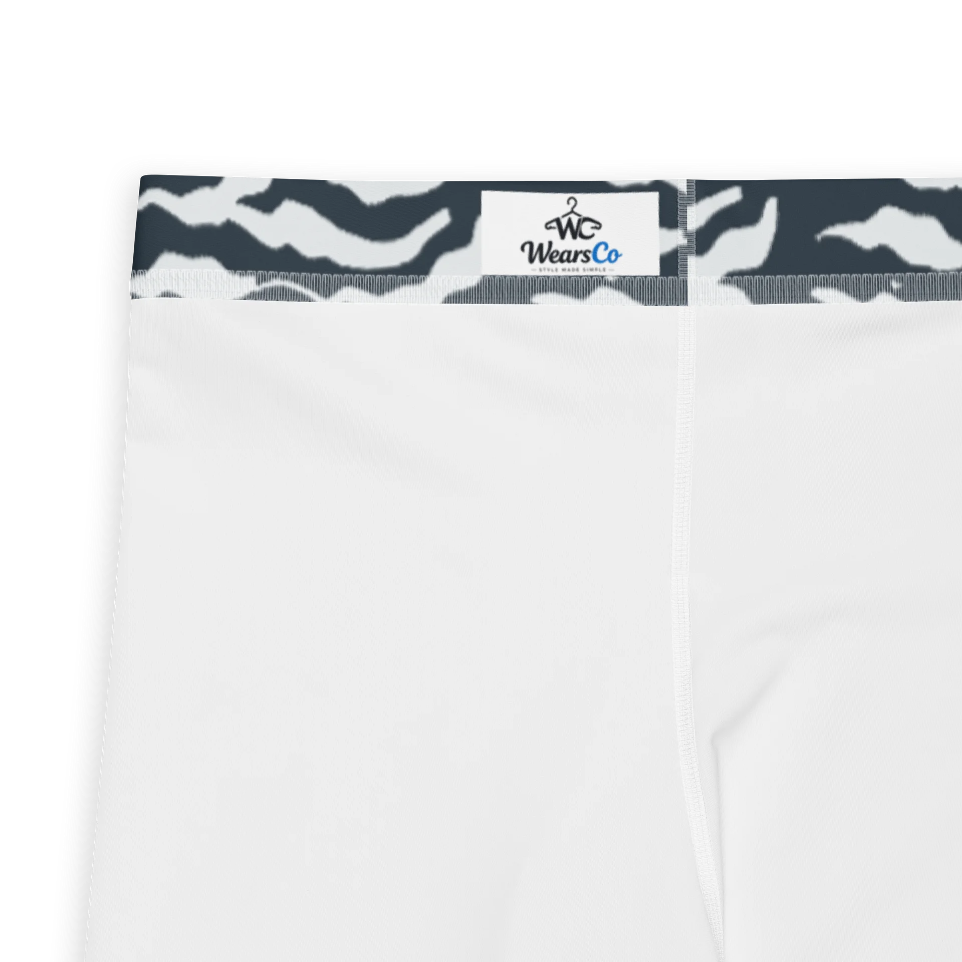 Bold Colorful Wavy Cloud Pattern Men's Leggings product image (5)