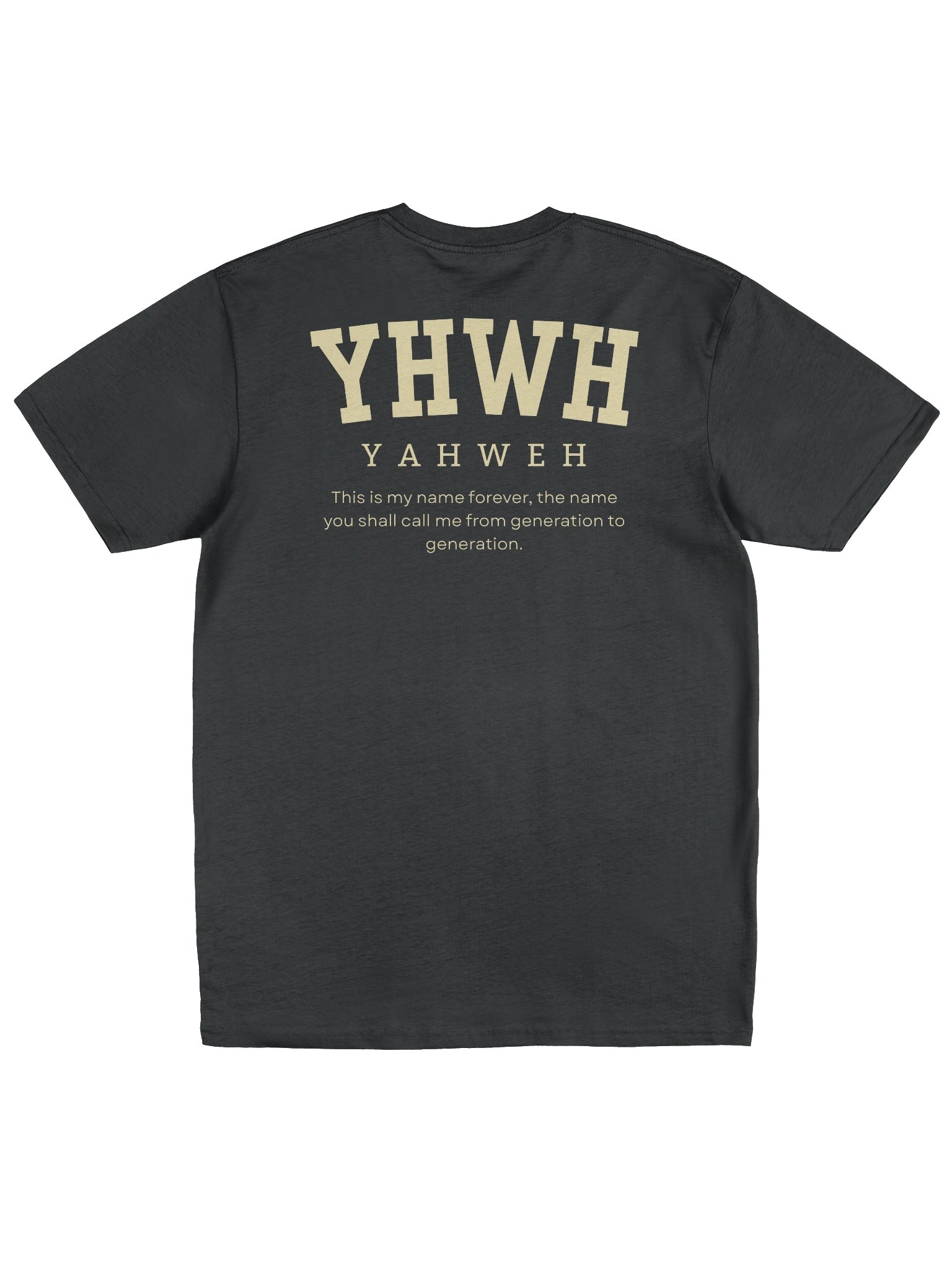 YHWH T-shirt product image (4)