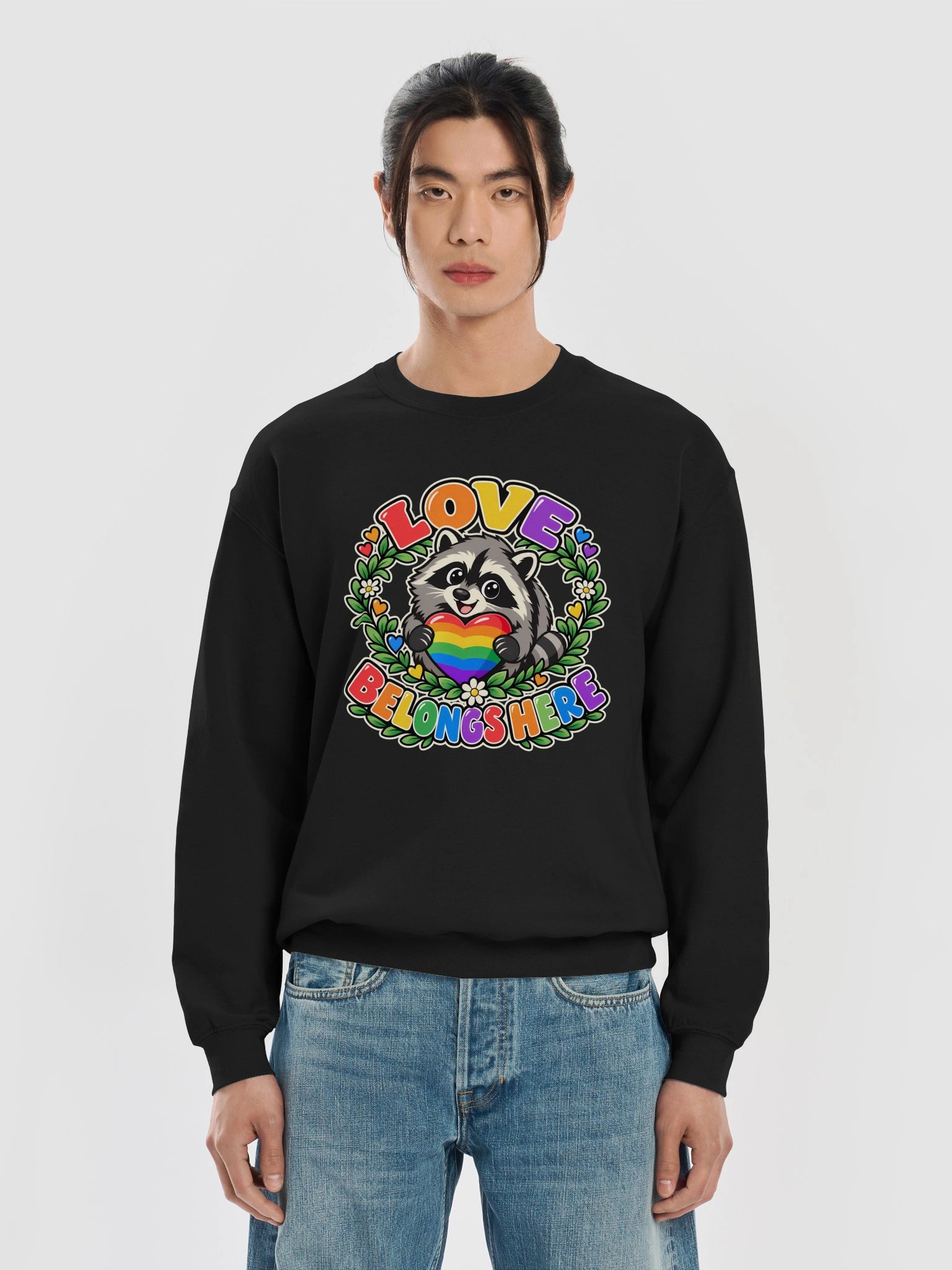 Love Belongs Here — Jimothy Crewneck product image (5)
