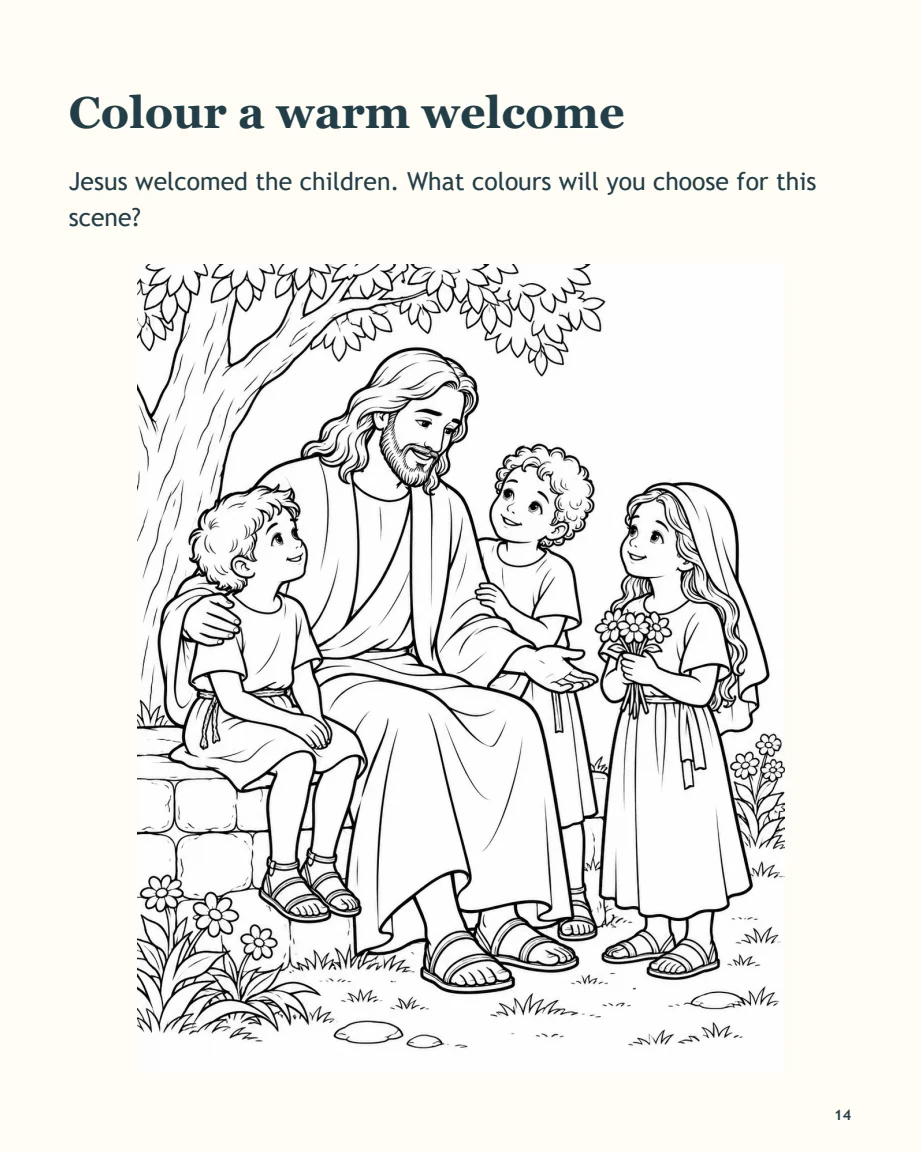 Jesus Welcomes You: Free Children's Storybook product image (4)