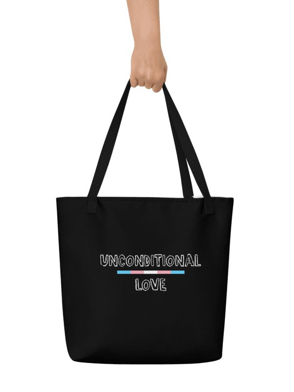 Unconditional Love Black Tote product image (3)