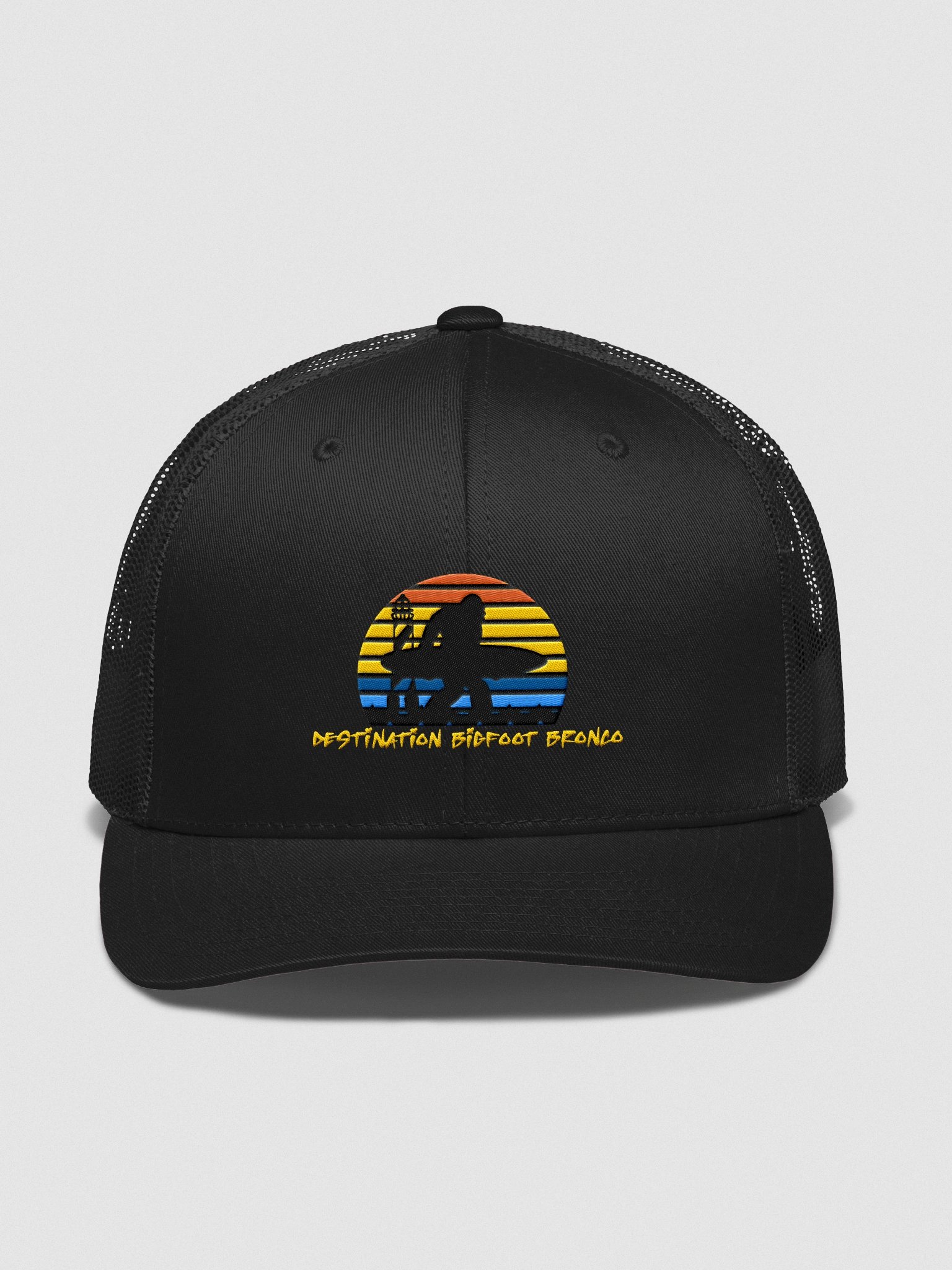 Destination Bigfoot Bronco Classic Logo Original Trucker Cap (Multiple Colors Available) product image (1)