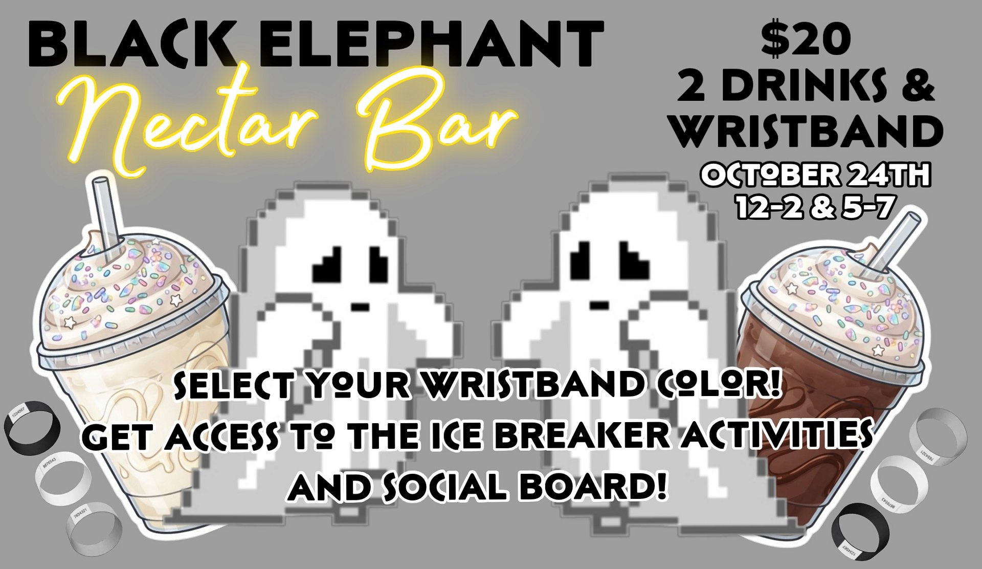 Find Your Boo 2 drinks and wristband product image (1)