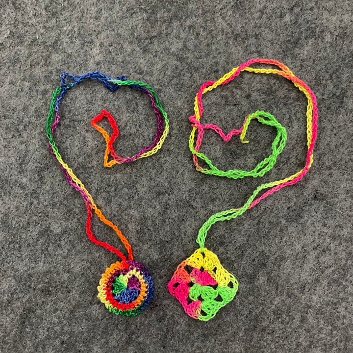 Crocheted Necklace (see varieties) product image (1)