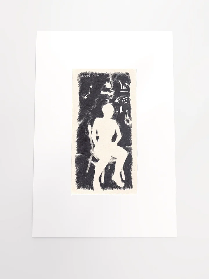 Seated Woman in Black 01.03.89 print product image (2)