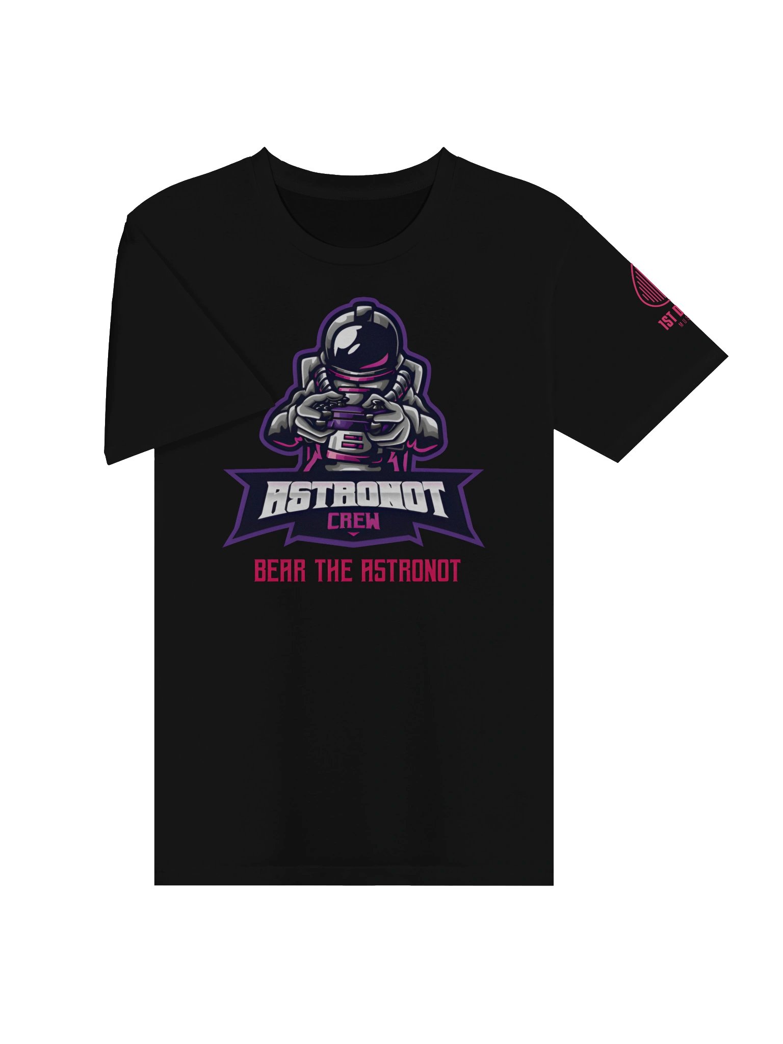 Bear the Astronot - Astronot Crew T-shirt product image (3)
