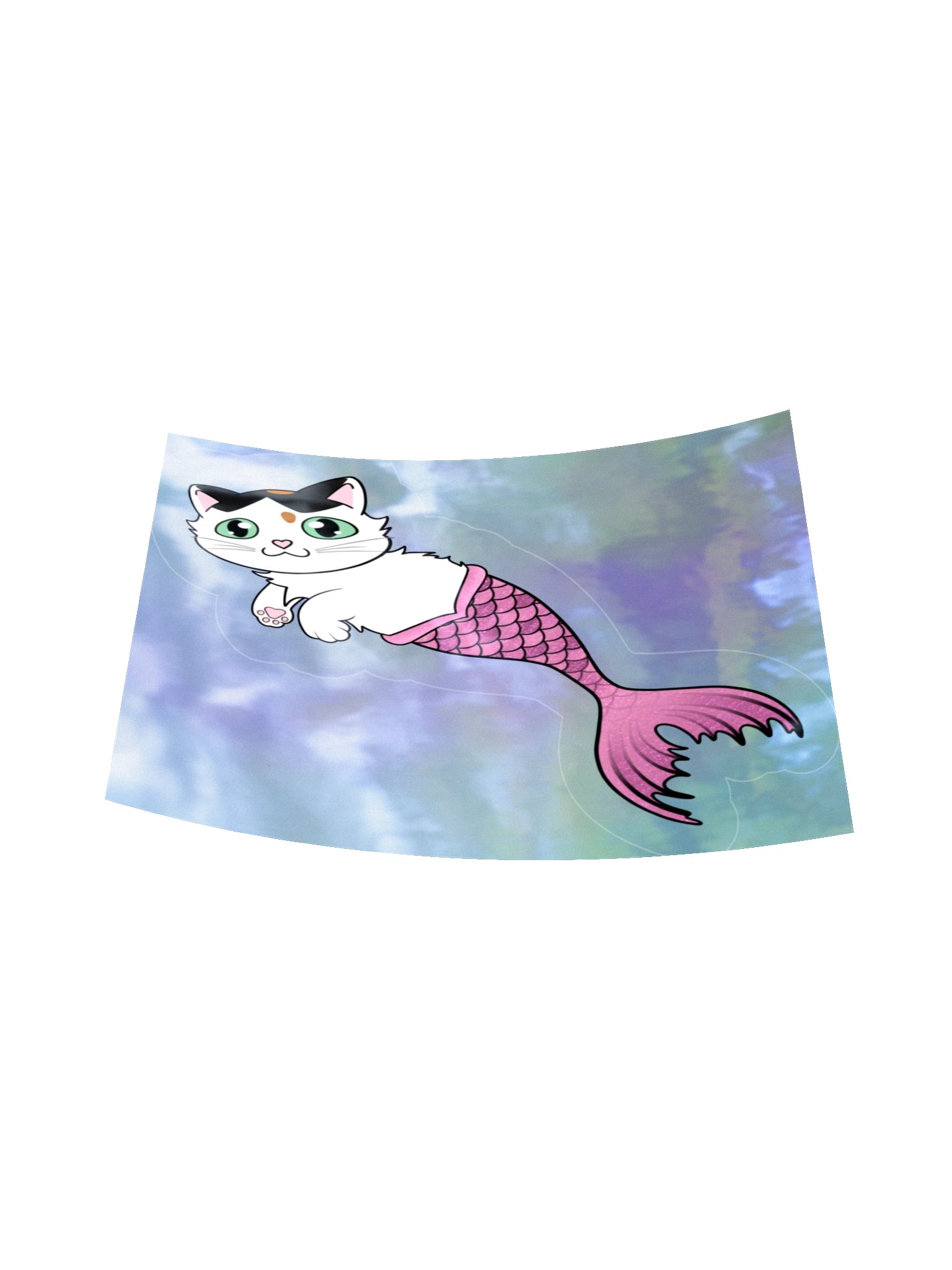 Ariel Mermaid Holographic Sticker product image (17)