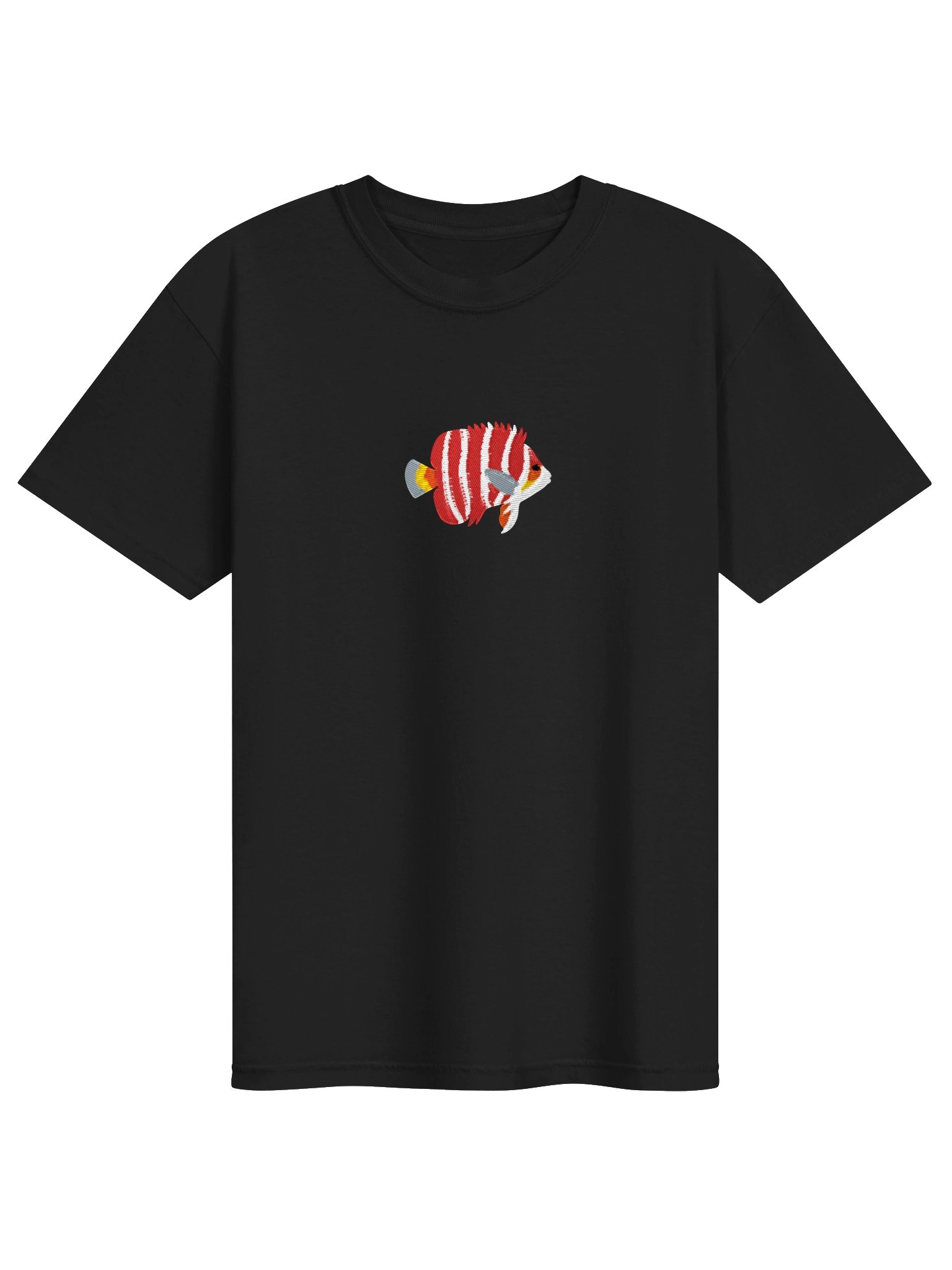 Peppermint Angelfish Premium T-Shirt (Embroidered) for Reef and Marine Aquarium Lovers product image (2)