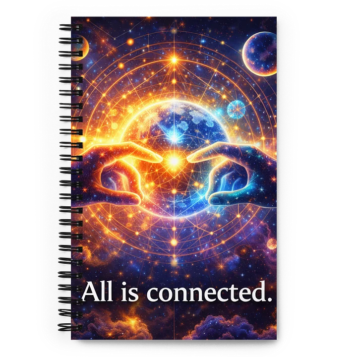 Cosmic Connection Spiral Notebook product image (1)